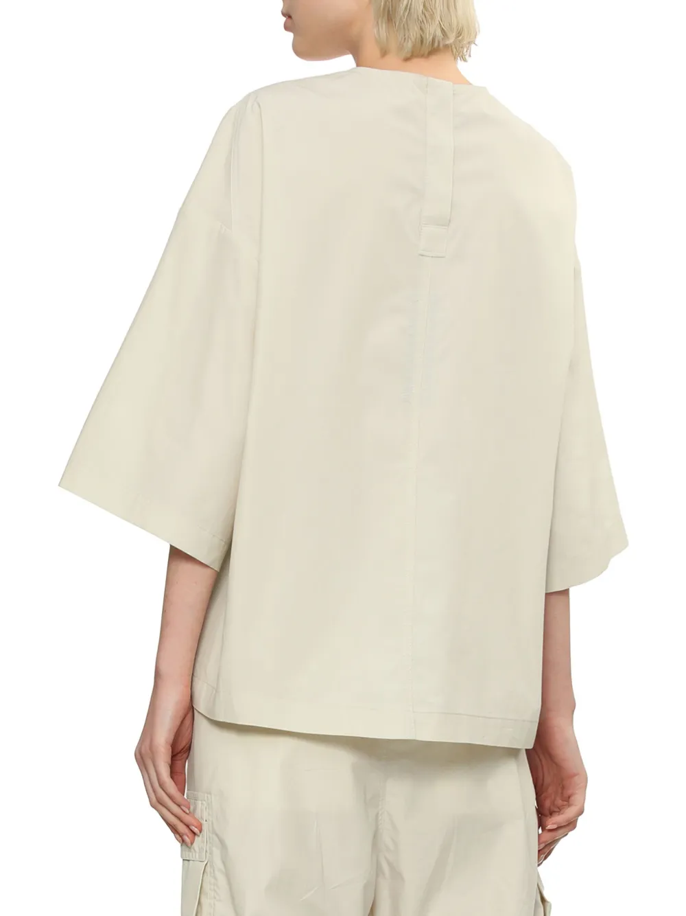 Rick Owens T-shirt met oversized mouwen Wit