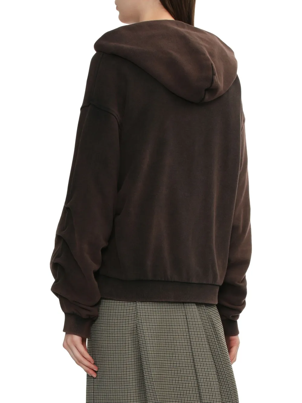 We11done Jersey hoodie Zwart