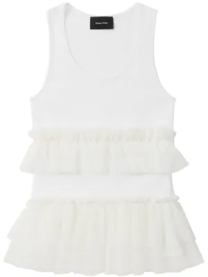 Simone Rocha リボンディテール トップ | ブラック | FARFETCH JP