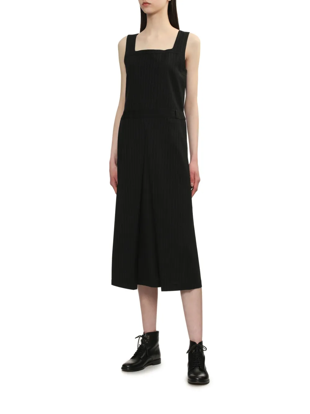 Low Classic Gestreepte jurk Zwart