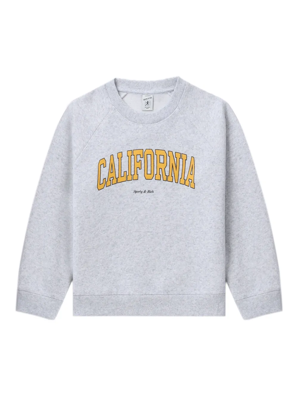 SPORTY & RICH KIDS California sweater Grijs