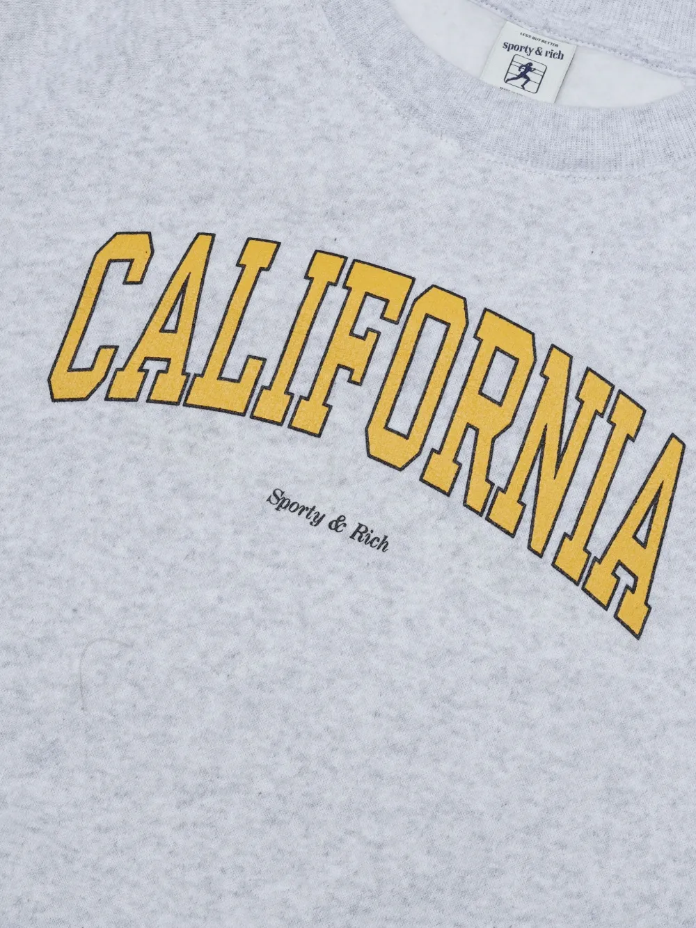 SPORTY & RICH KIDS California sweater Grijs