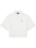 We11done logo polo shirt - White