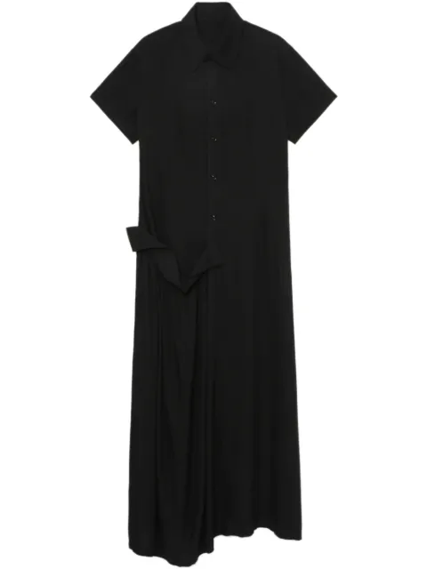 Y's vestido midi tejido con botones