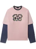 We11done graphic-print T-shirt - Pink