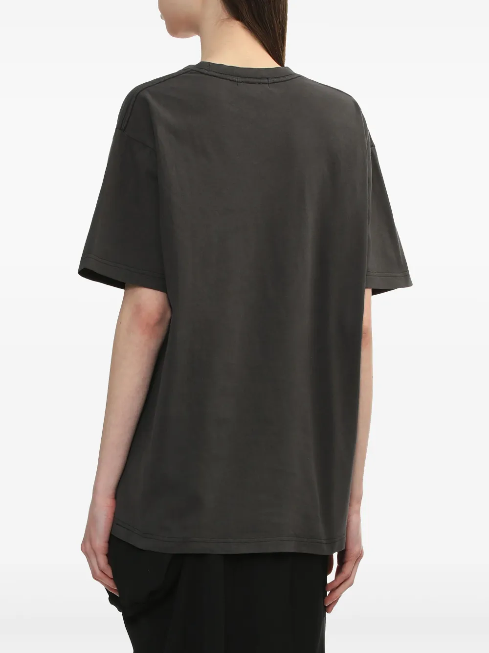 Y's T-shirt met grafische print Grijs