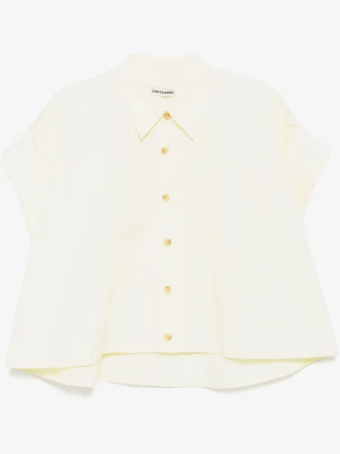 Low Classic curved hem shirt