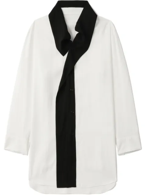 Y's camisa con abertura
