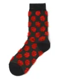 Y's dotted socks - Red