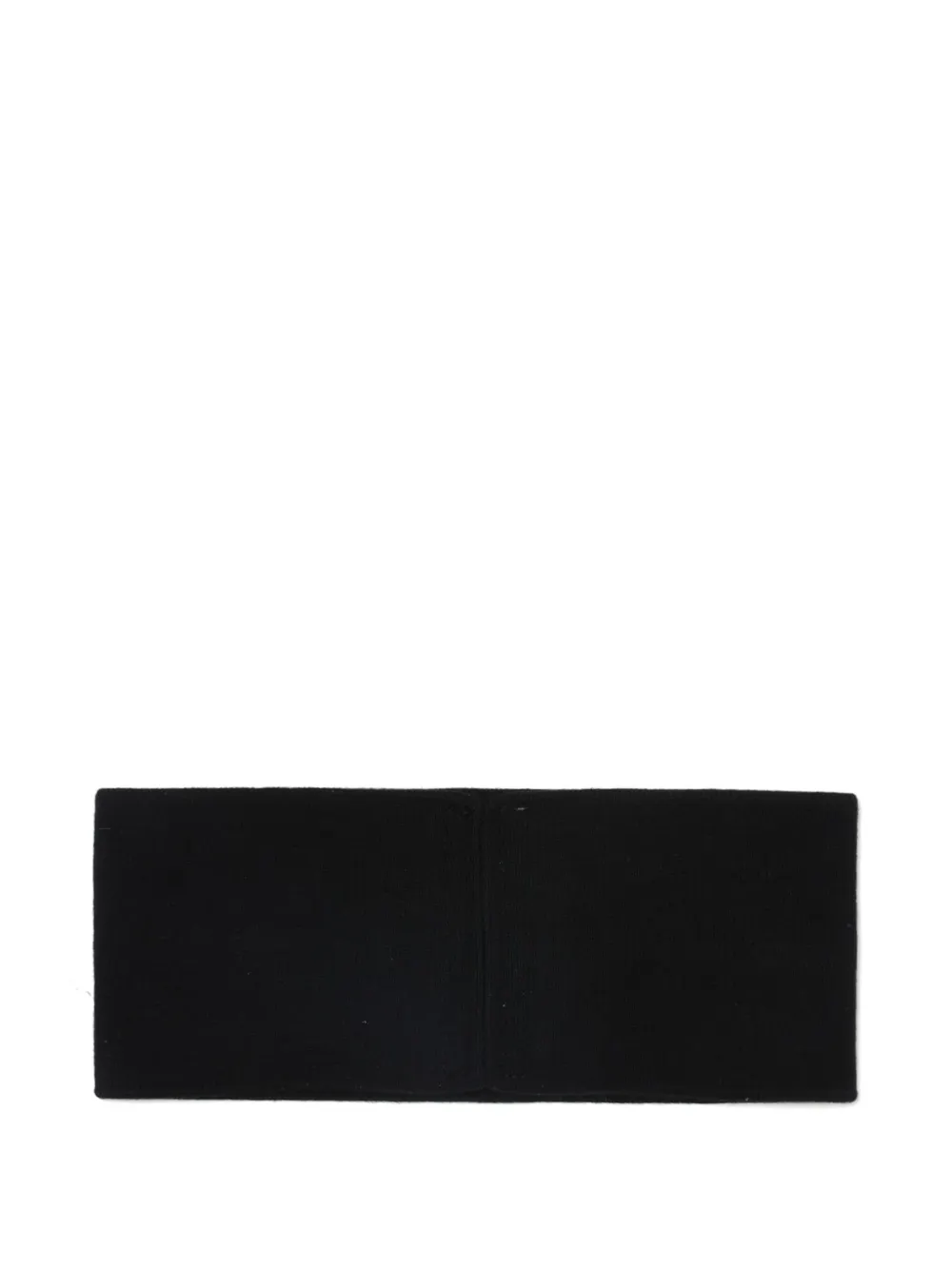 Rick Owens DRKSHDW cotton headband - Zwart