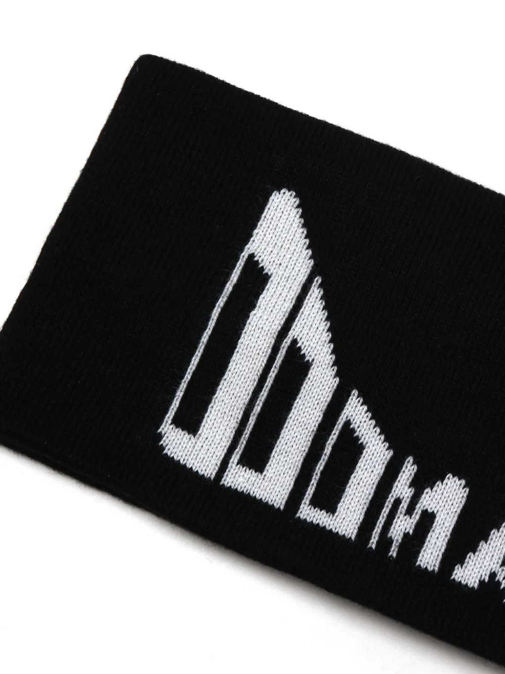 Rick Owens DRKSHDW Katoenen hoofdband Zwart