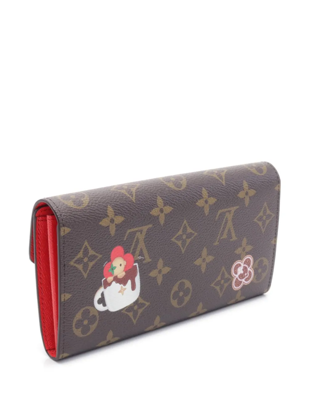 Louis Vuitton Pre-Owned 2021s Sarah NM wallet - Bruin