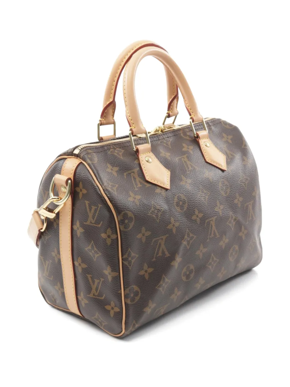 Louis Vuitton Pre-Owned 2014 Speedy Bandoulière 25 two-way handbag - Bruin