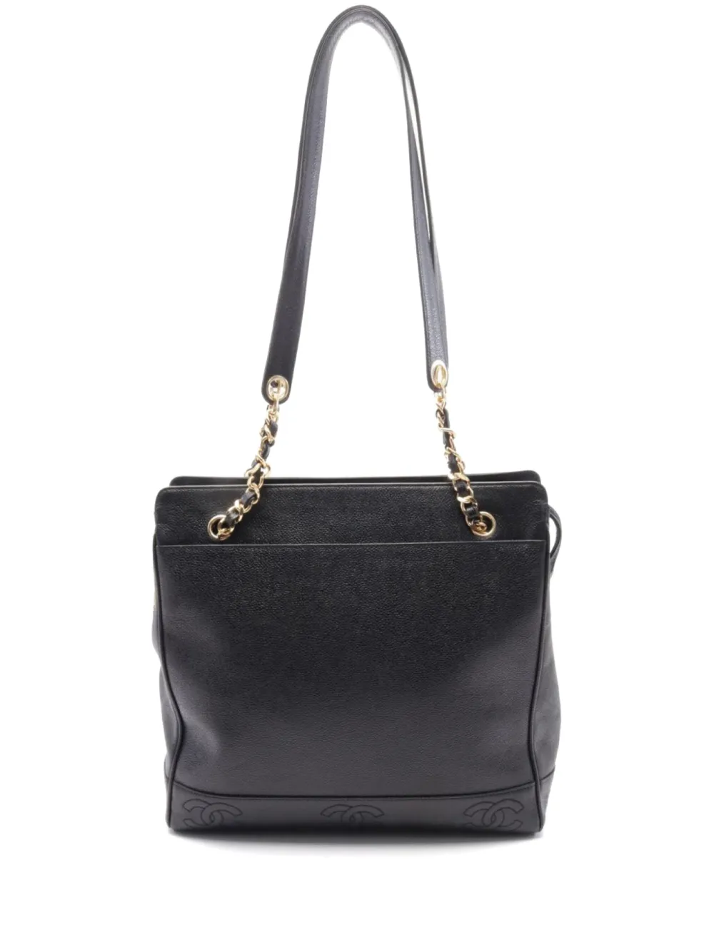 CHANEL Pre-Owned شنطة كتف 'تريبل ‪1994-1996 'CC‬ | أسود | Image 1