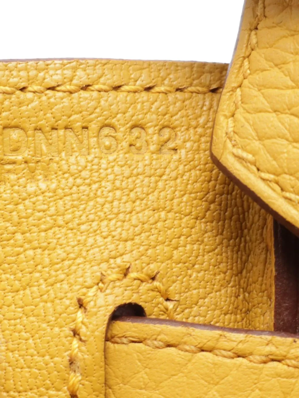 Pre-owned Hermes 2019 Birkin 30 Tote Bag In Yellow