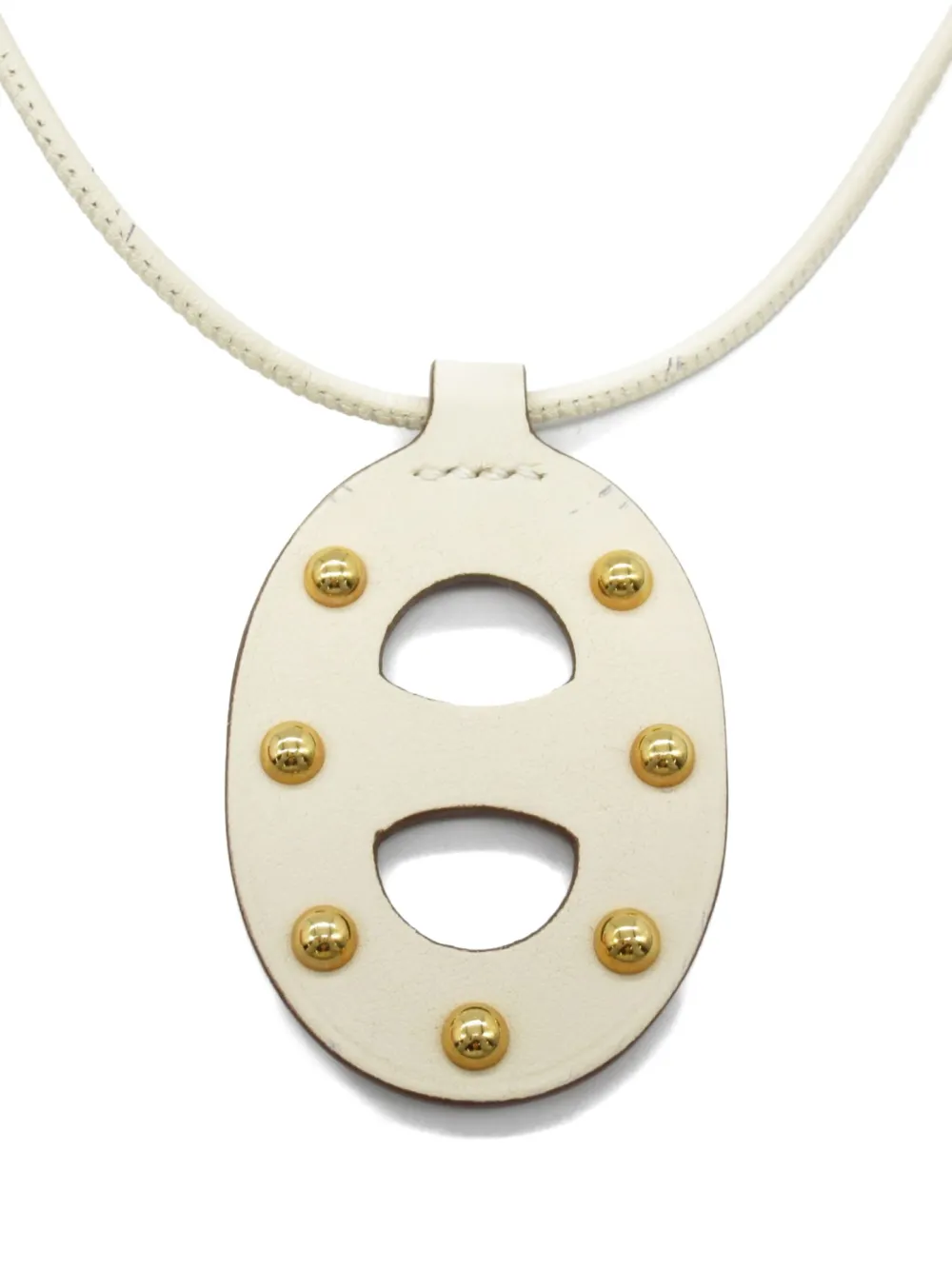 Hermès Pre-Owned collar Chaine D'Ancre GM 2022 | blanco | Image 1