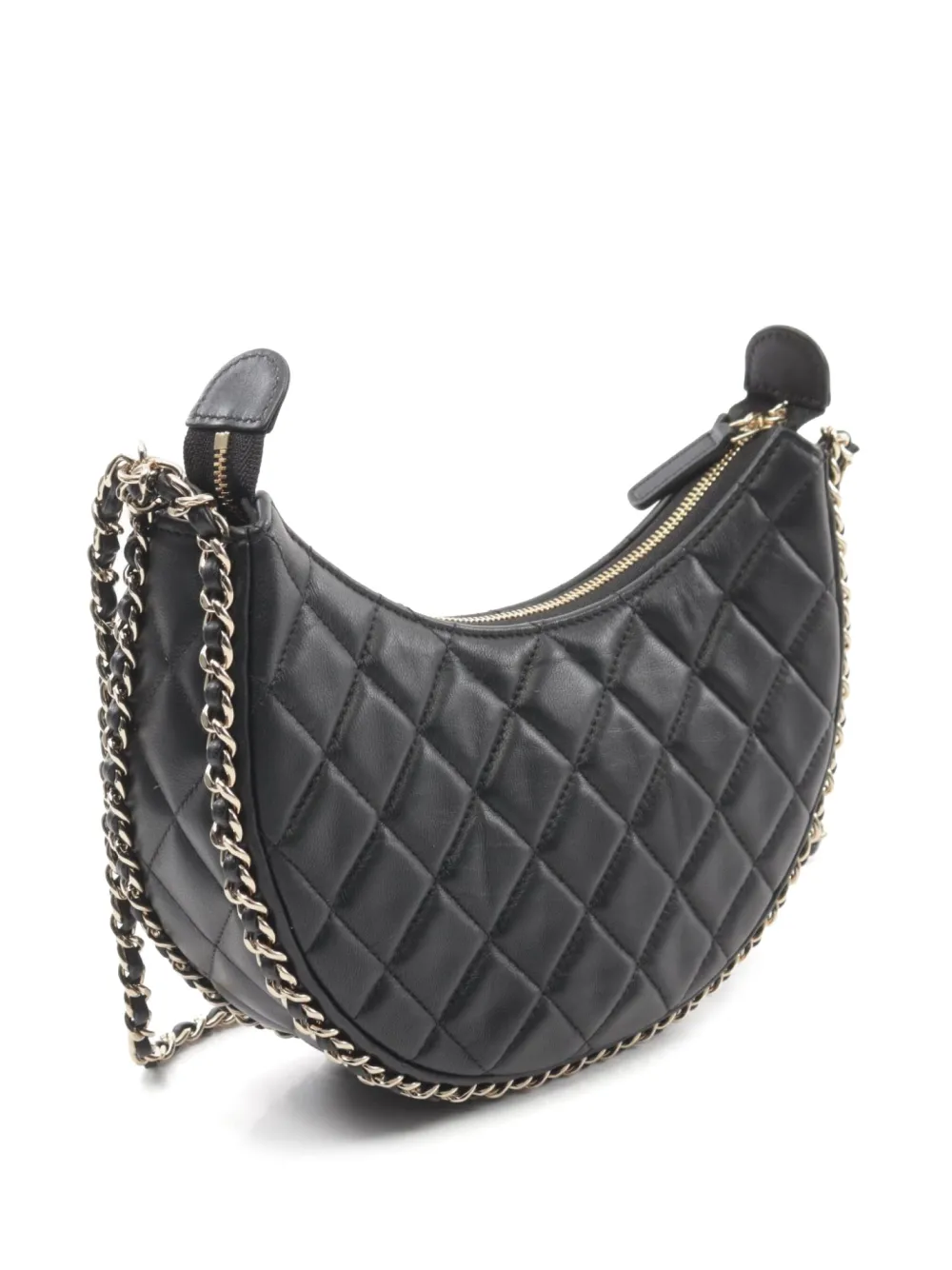 CHANEL Pre-Owned 2021s small Hobo shoulder bag - Zwart