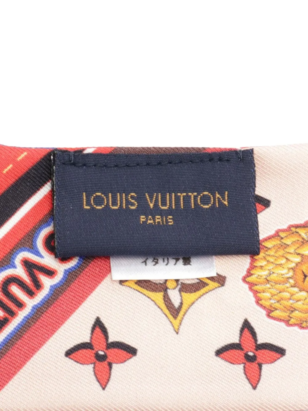 Louis Vuitton Pre-Owned 2021 Lion scarf - Roze