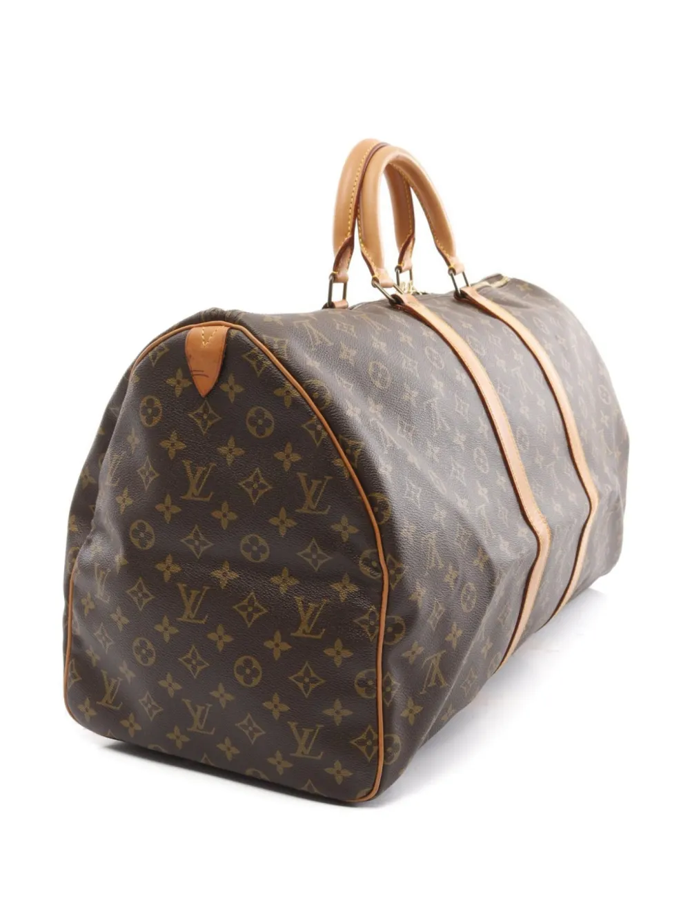 Louis Vuitton Pre-Owned 1991 Keepall Bandouliere 55 travel bag - Bruin