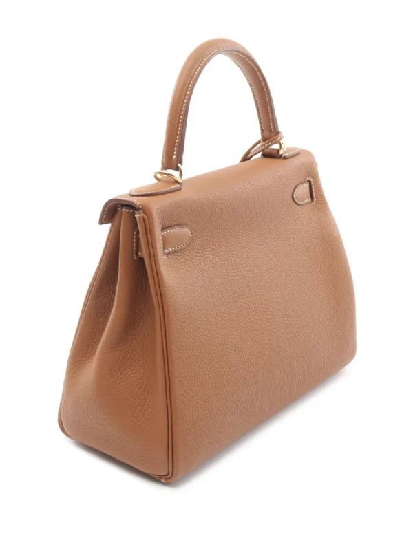 楽天 28 ケリー 2023 Pre-Owned Hermès ハンドバッグ ブラウン | バッグ
