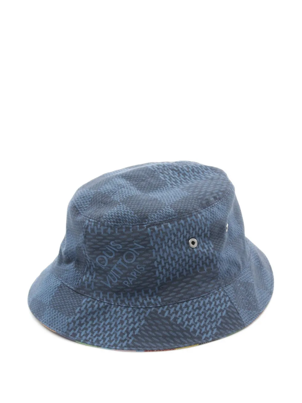Louis Vuitton Pre-Owned 2020 cotton bucket hat - Blauw