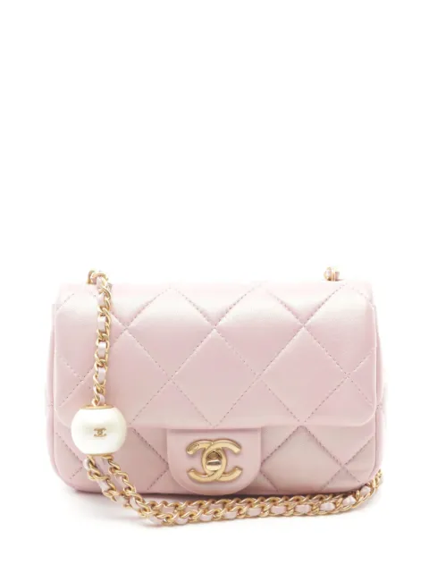 CHANEL Pre-Owned 2021s mini Matelassé shoulder bag