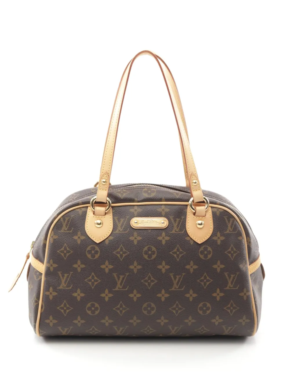 Louis Vuitton Pre-Owned 2008 モントルグイユ PM ショルダーバッグ - ブラウン Louis Vuitton Pre-Owned 2008 モントルグイユ PM ショルダーバッグ - ブラウン
