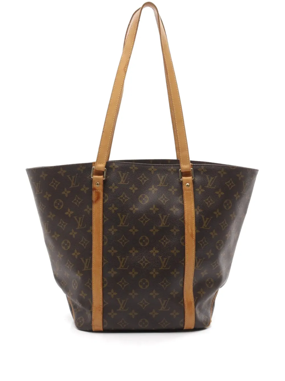 Louis Vuitton Pre-Owned 2001 モノグラム トートバッグ - ブラウン Louis Vuitton Pre-Owned 2001 モノグラム トートバッグ - ブラウン
