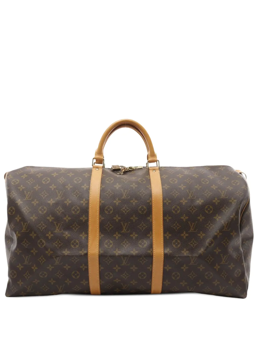 Louis Vuitton Pre-Owned 1997 キーポル 60 ボストンバッグ - ブラウン Louis Vuitton Pre-Owned 1997 キーポル 60 ボストンバッグ - ブラウン