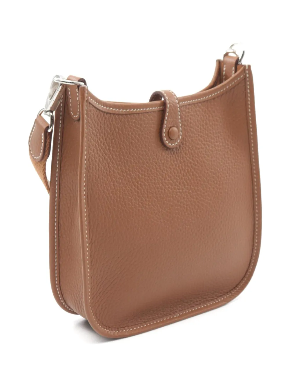 Pre-owned Hermes 2024 Evelyn Tpm Shoulder Bag In Brown