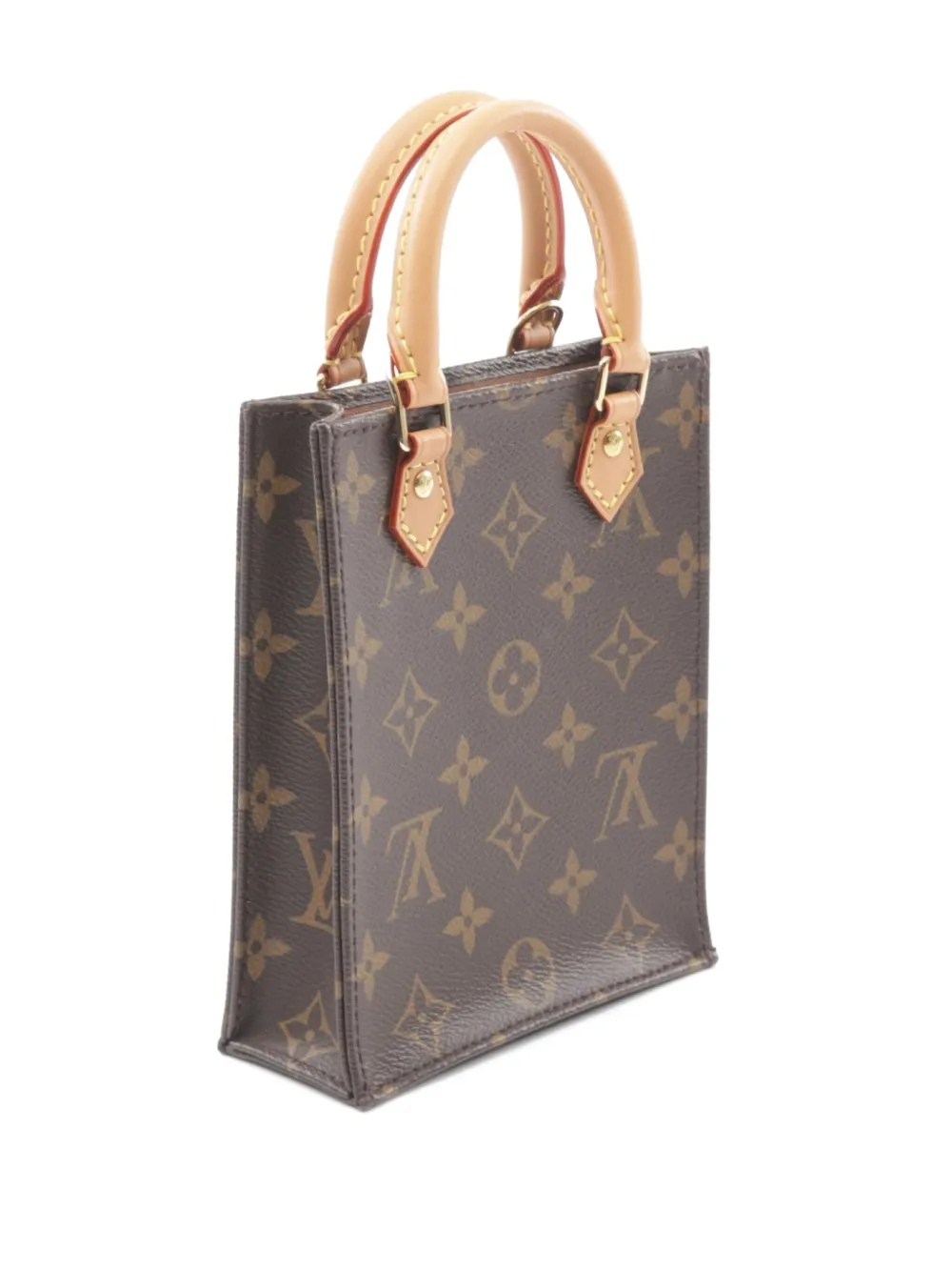 Louis Vuitton Pre-Owned 2020 Petit Sac Plat tote bag - Bruin