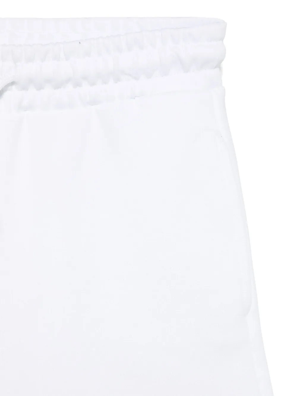 Msgm Logo-print Shorts In White