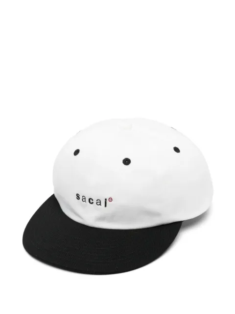 sacai x Wtaps logo-embroidered cap