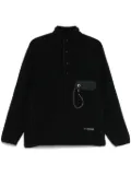 and Wander fleece sweatshirt - Black