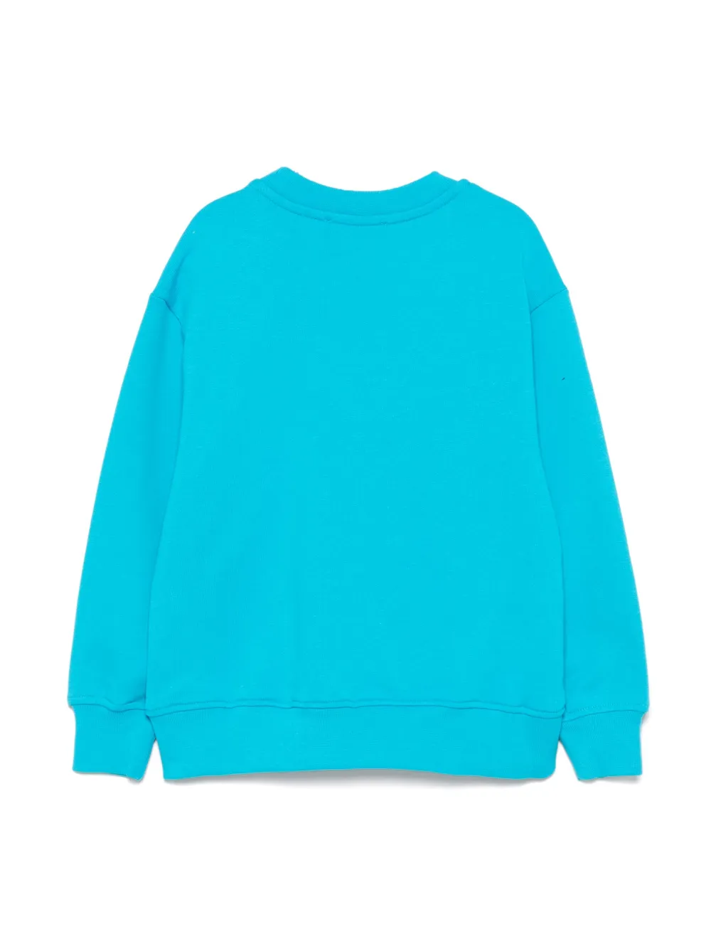 MSGM Kids Sweater met logoprint - Blauw