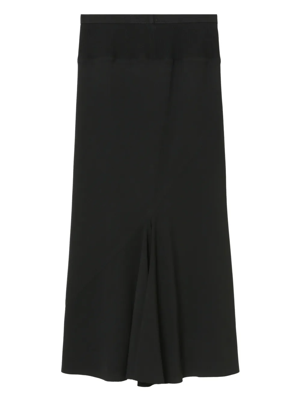 RICK OWENSブラックフレアベロアスカート