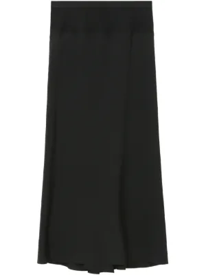 LEMAIRE スリット スカート | ブラック | FARFETCH JP