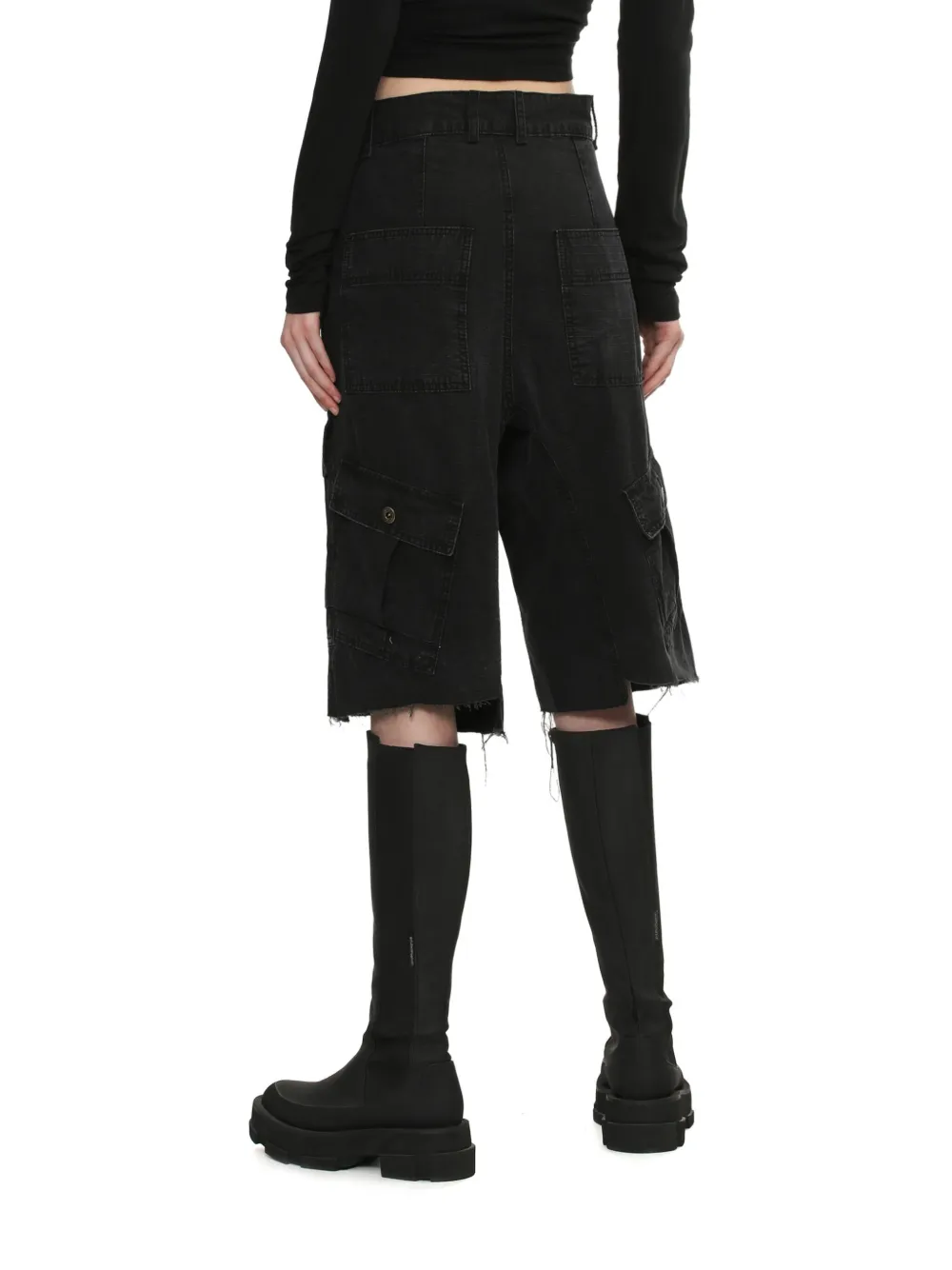 We11done Cargo shorts Zwart