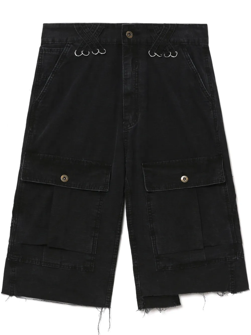 We11done Cargo shorts Zwart