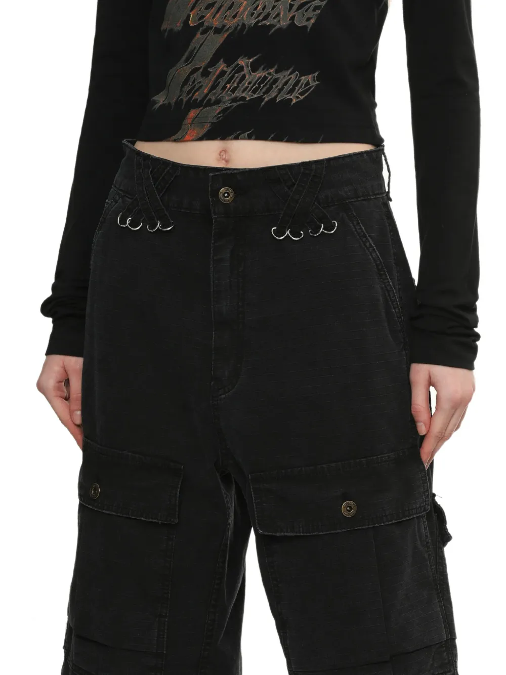 We11done Cargo shorts Zwart