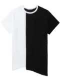 Y's two-tone T-shirt - Black