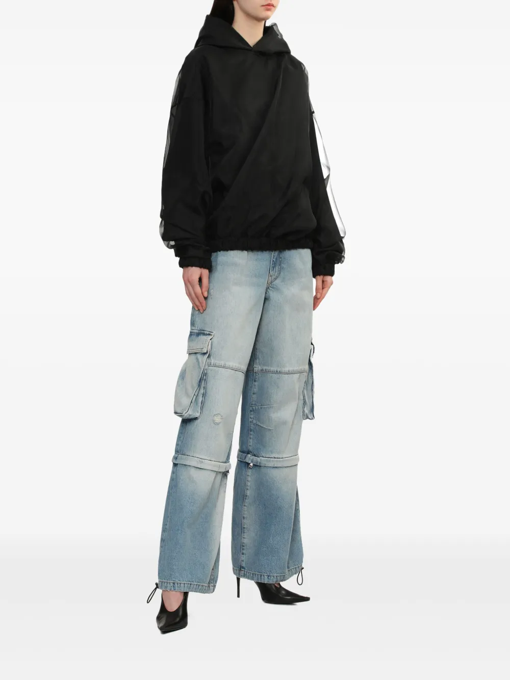 We11done cargo jeans - Blauw