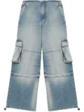 We11done cargo jeans - Blue