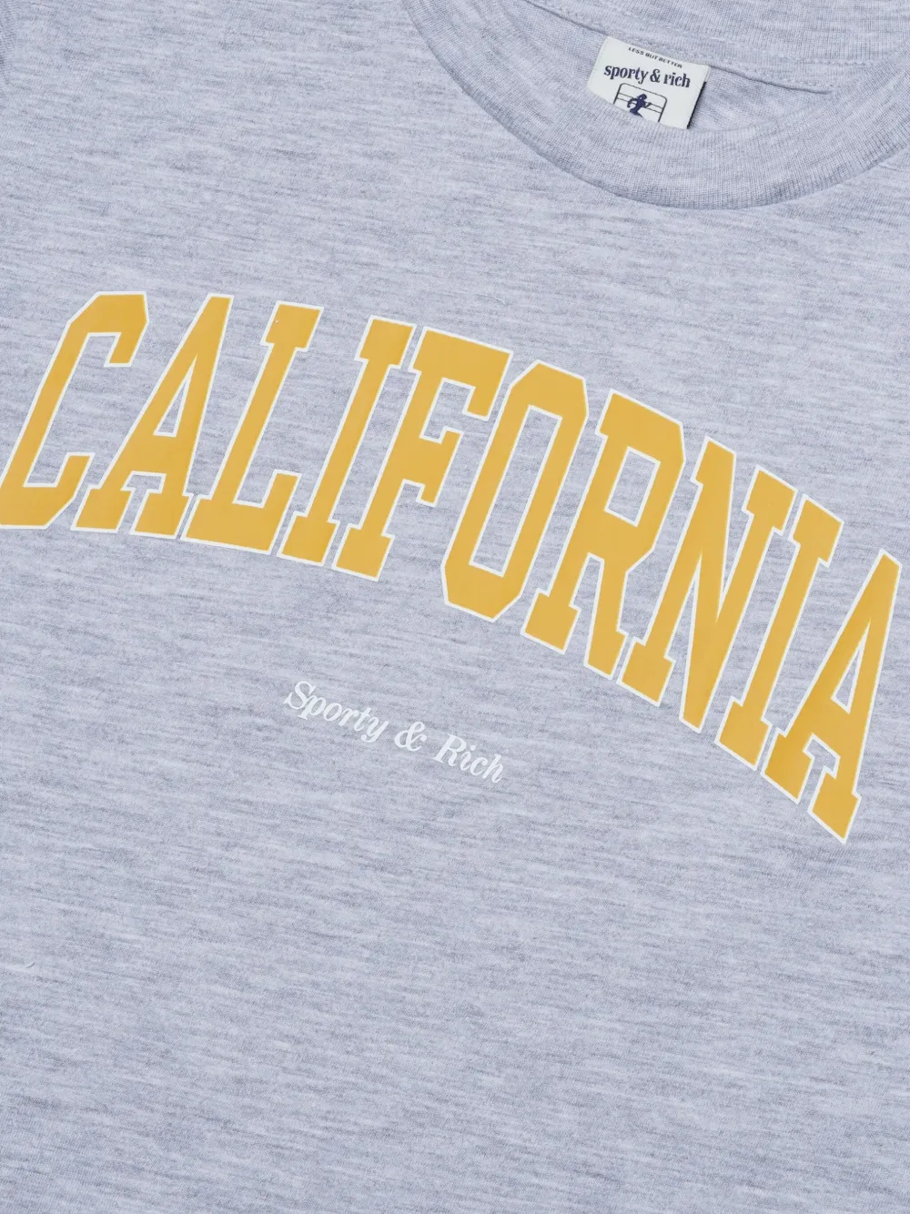 SPORTY & RICH KIDS California T-shirt Grijs