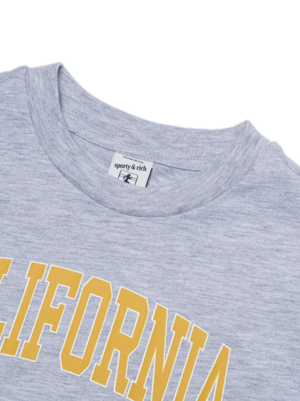 SPORTY & RICH KIDS California T-shirt Grijs