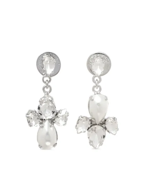 Boucles d'oreilles à pendentif croix - Simone Rocha - Modalova