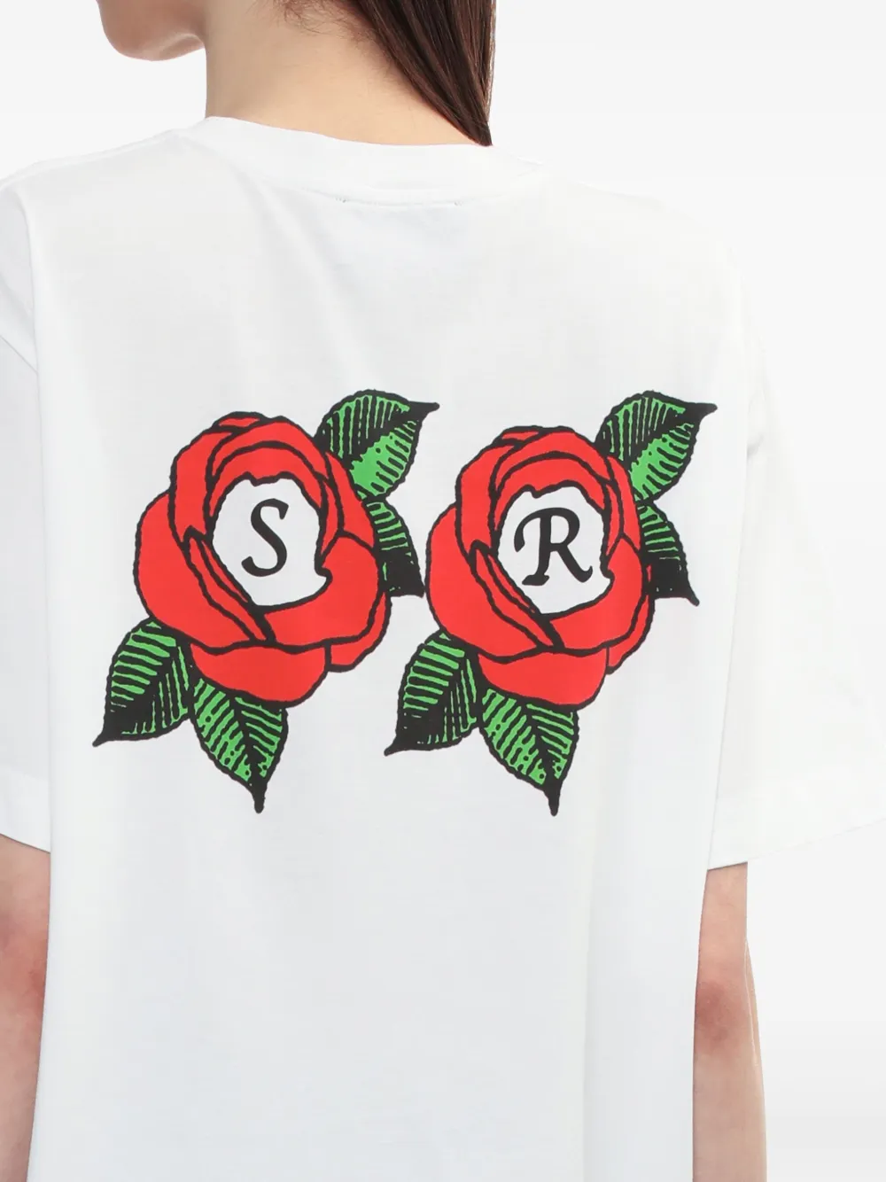 Simone Rocha T-shirt met logoprint Wit