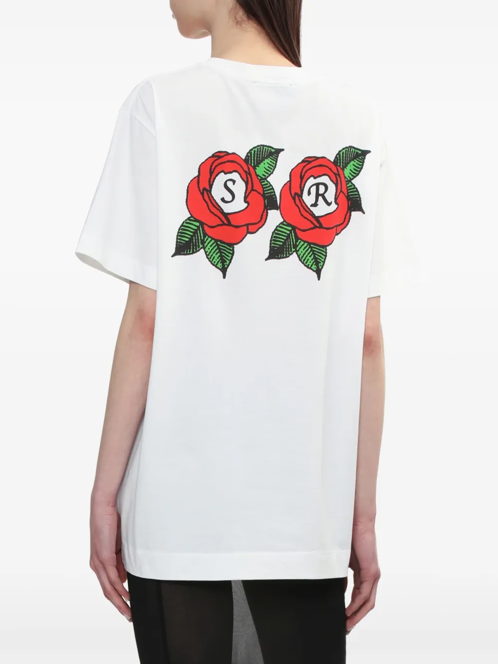 Simone Rocha T-shirt met logoprint Wit