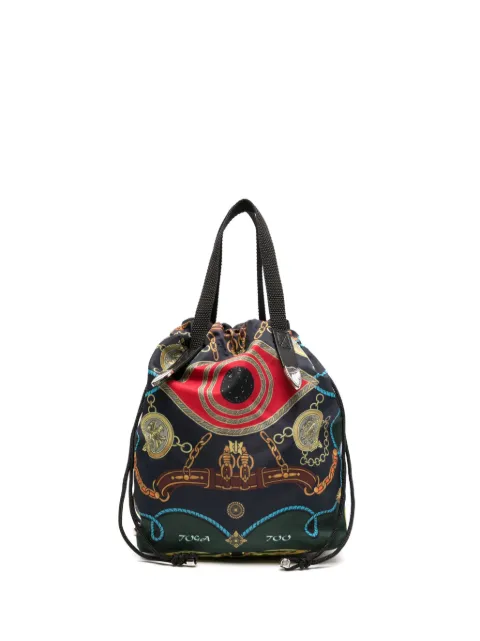 Toga printed bucket bag