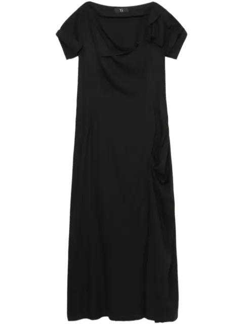 Y's vestido con cuello asimétrico